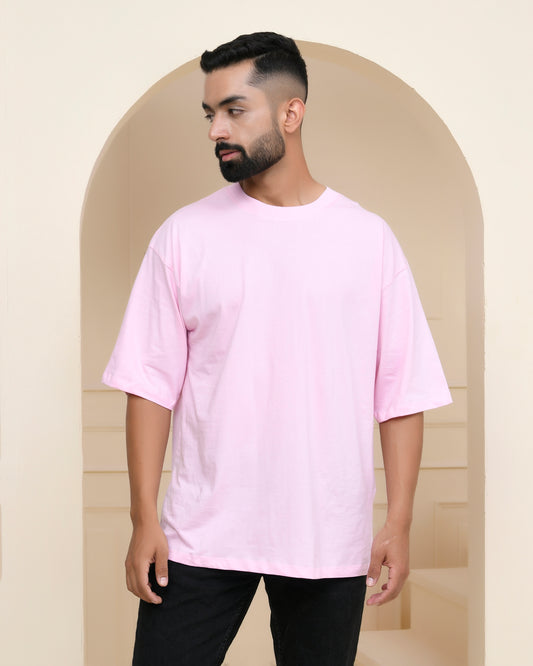 Soft Pink Oversized T-Shirt