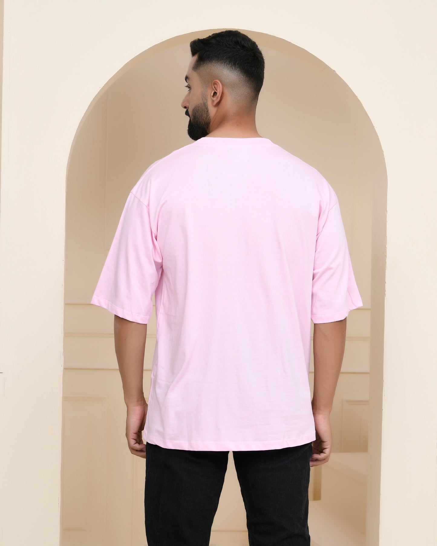 Soft Pink Oversized T-Shirt