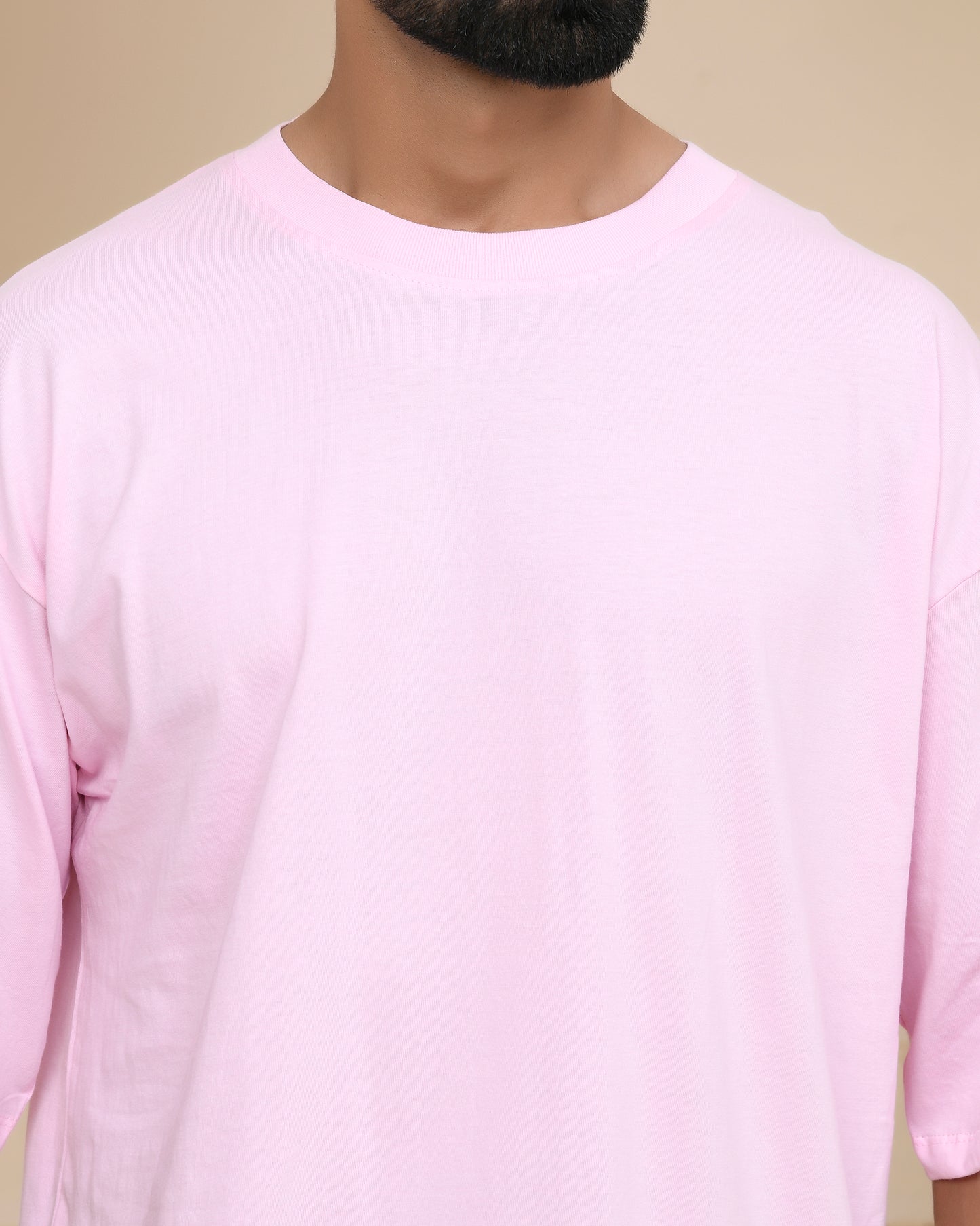 Soft Pink Oversized T-Shirt