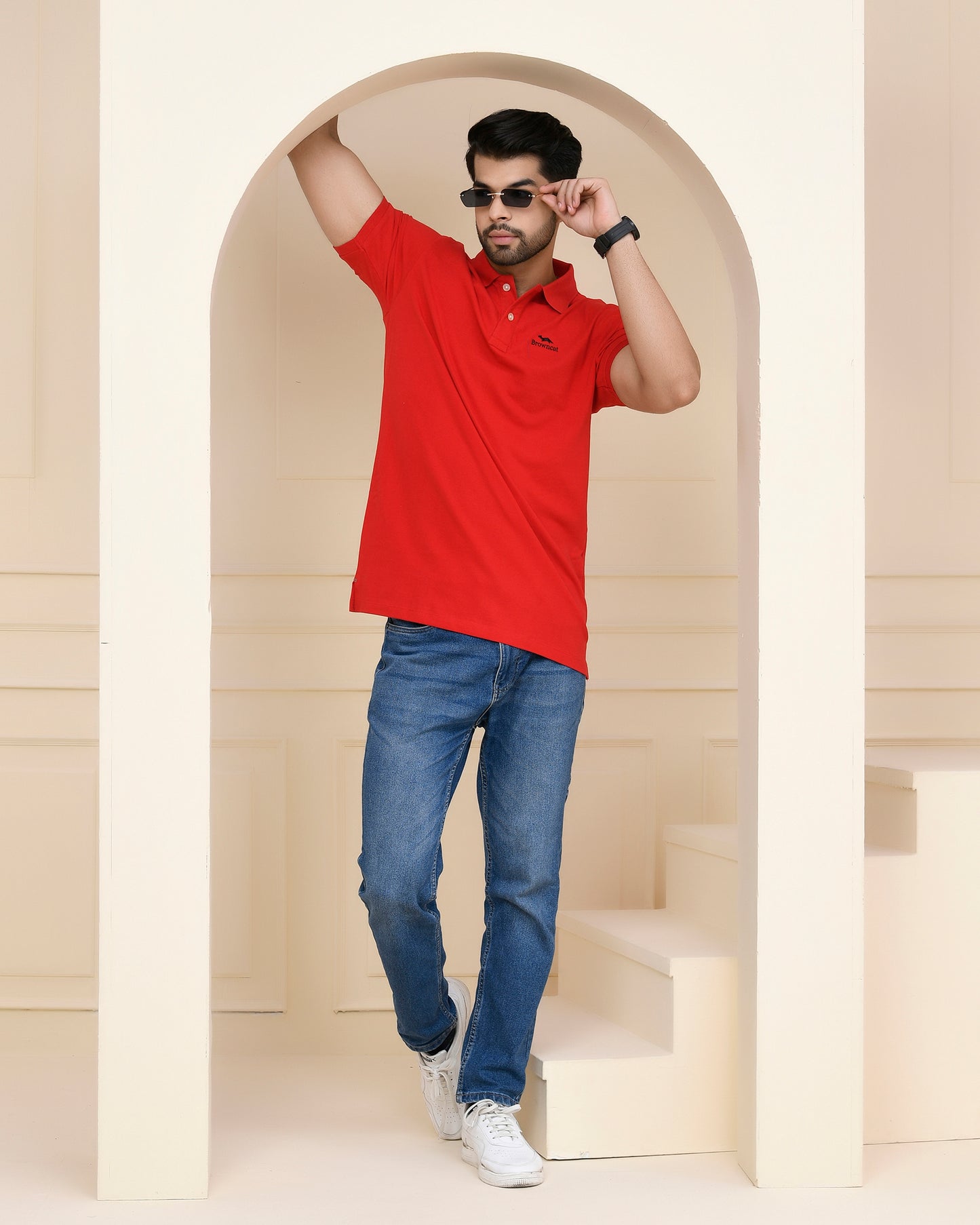 Red Polo T-shirt