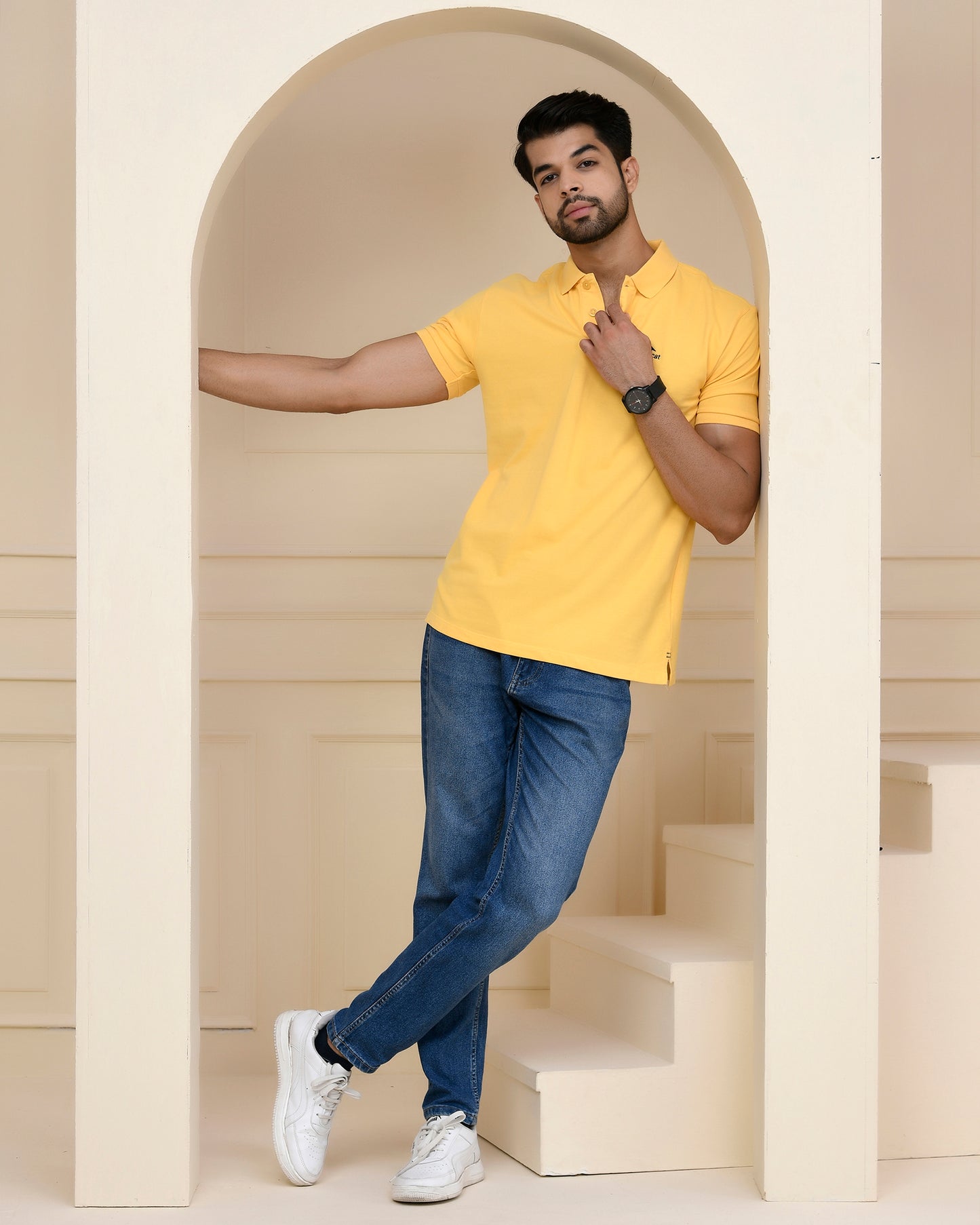 Yellow Polo T-shirt