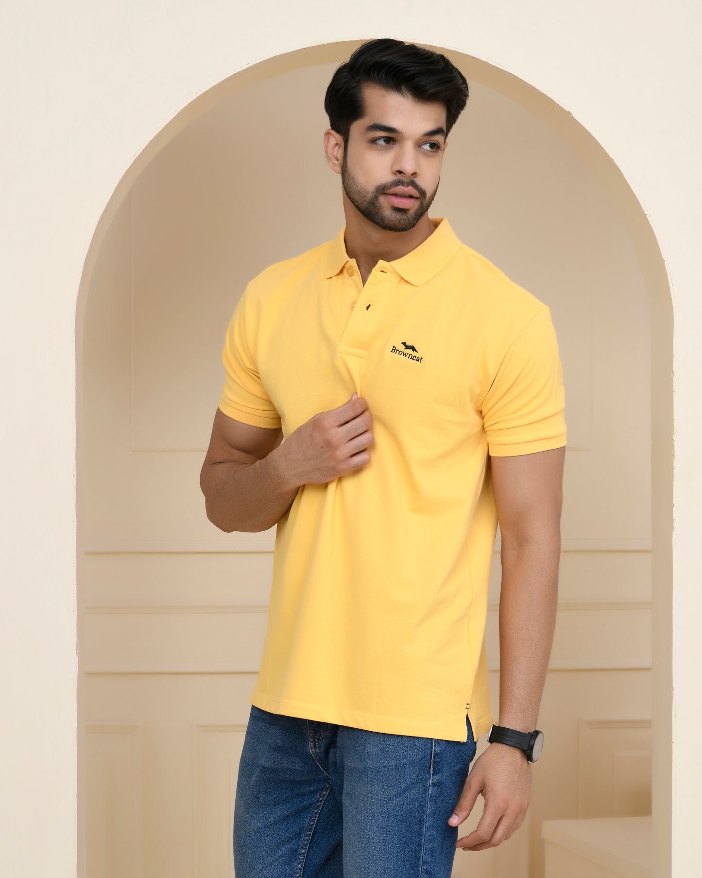 Yellow Polo T-shirt