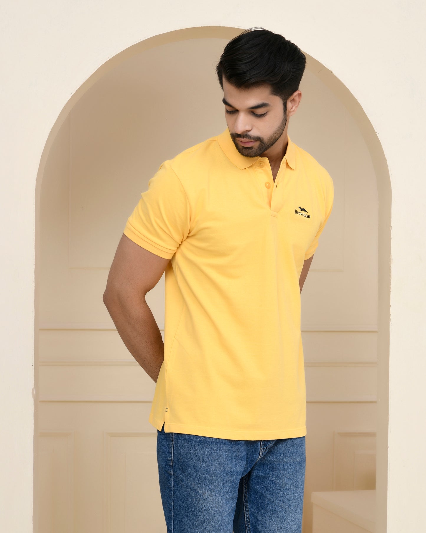 Yellow Polo T-shirt