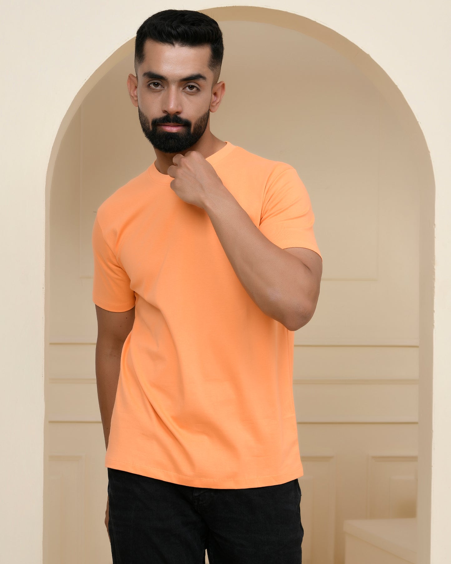 Tangerine Plain T-Shirt