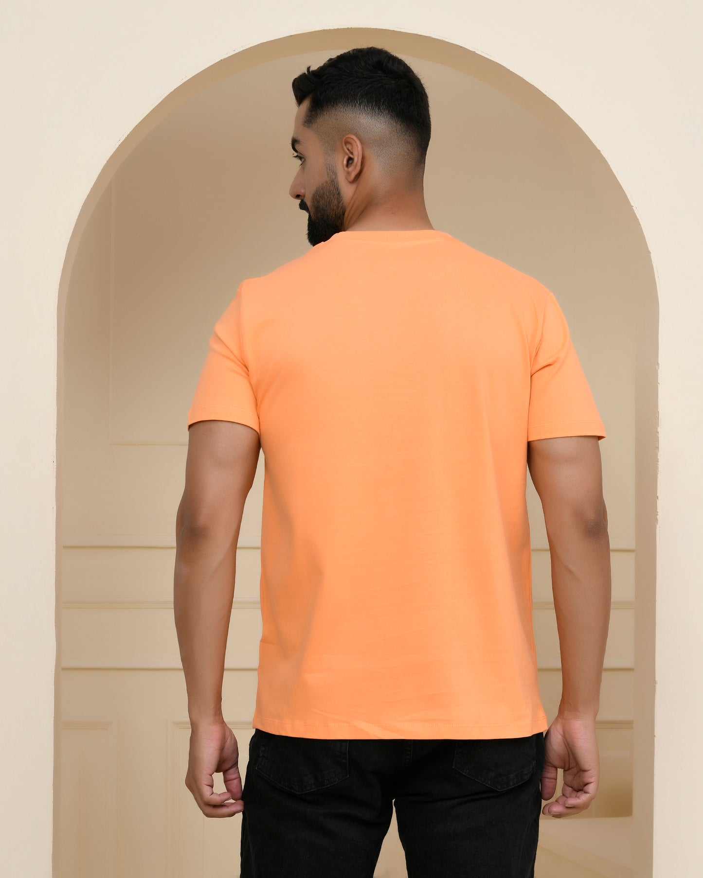 Tangerine Plain T-Shirt