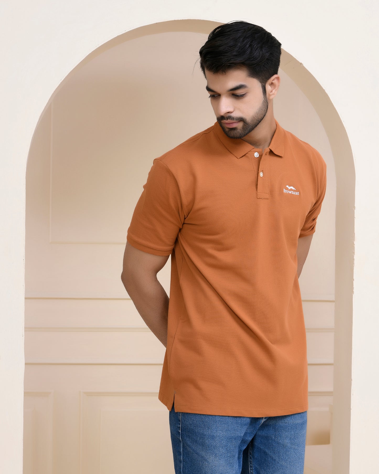 Umber Polo T-shirt