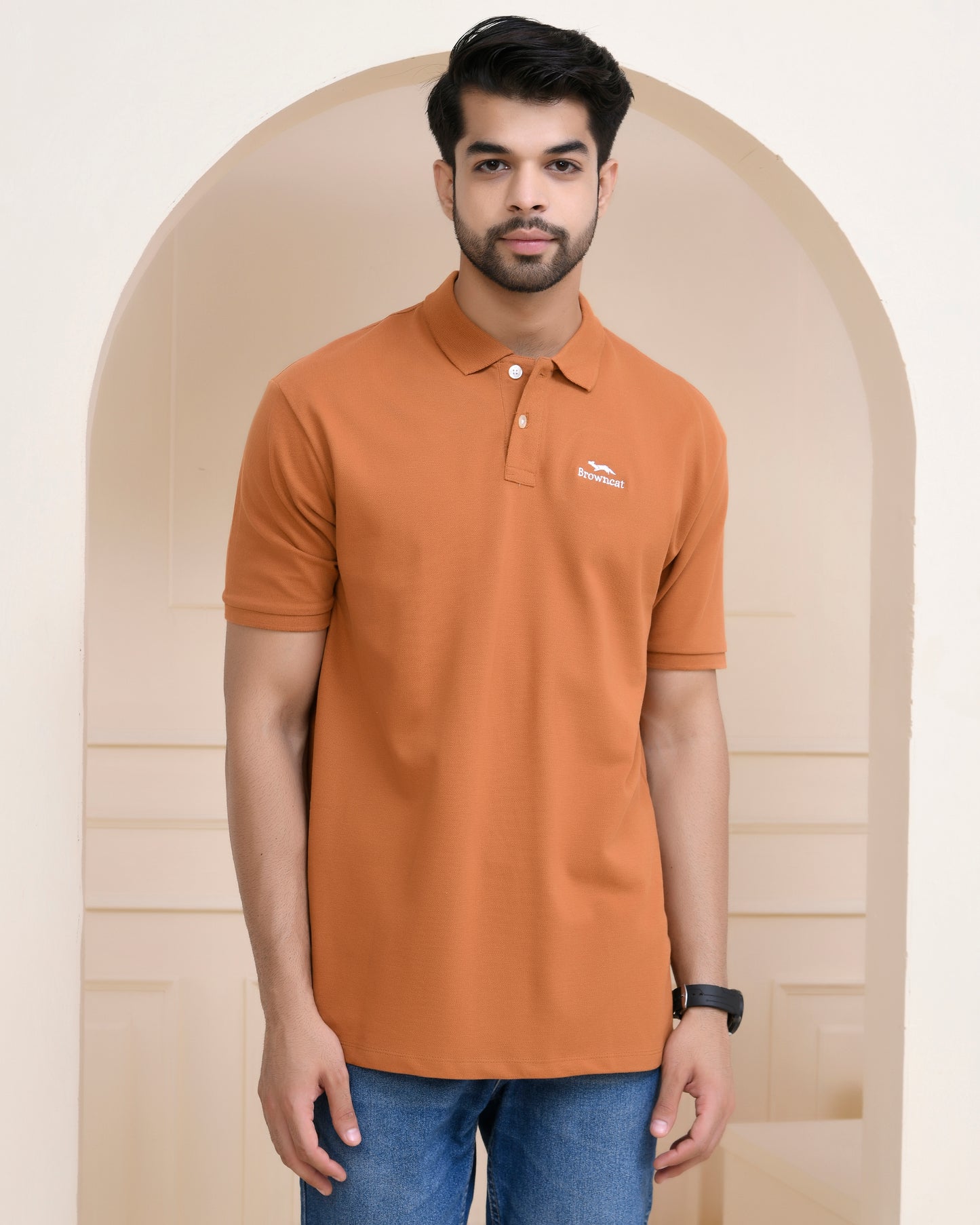 Umber Polo T-shirt