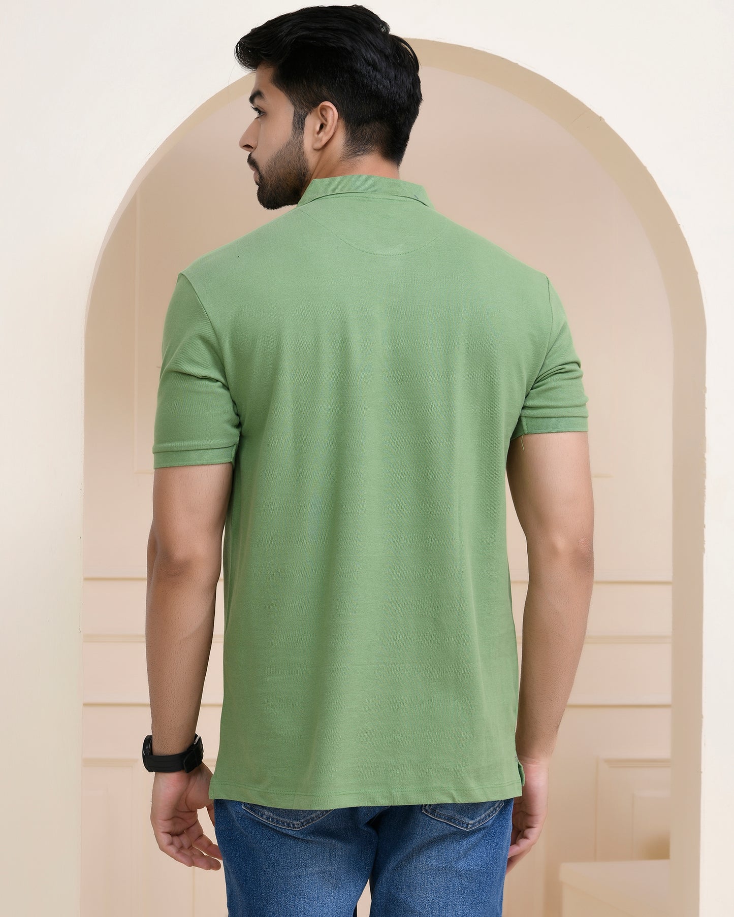 Moss Green Polo T-Shirt