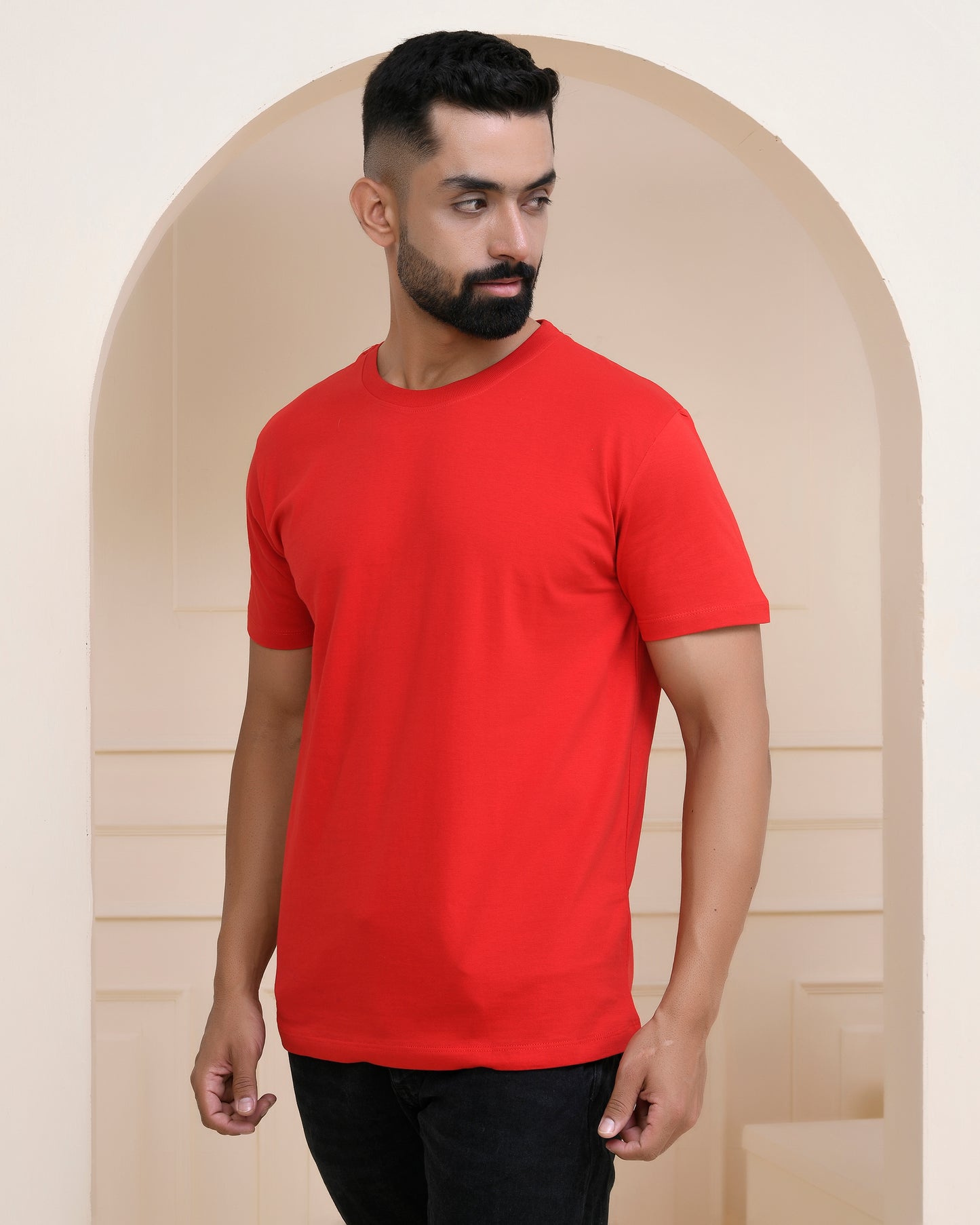 Red Plain T-Shirt