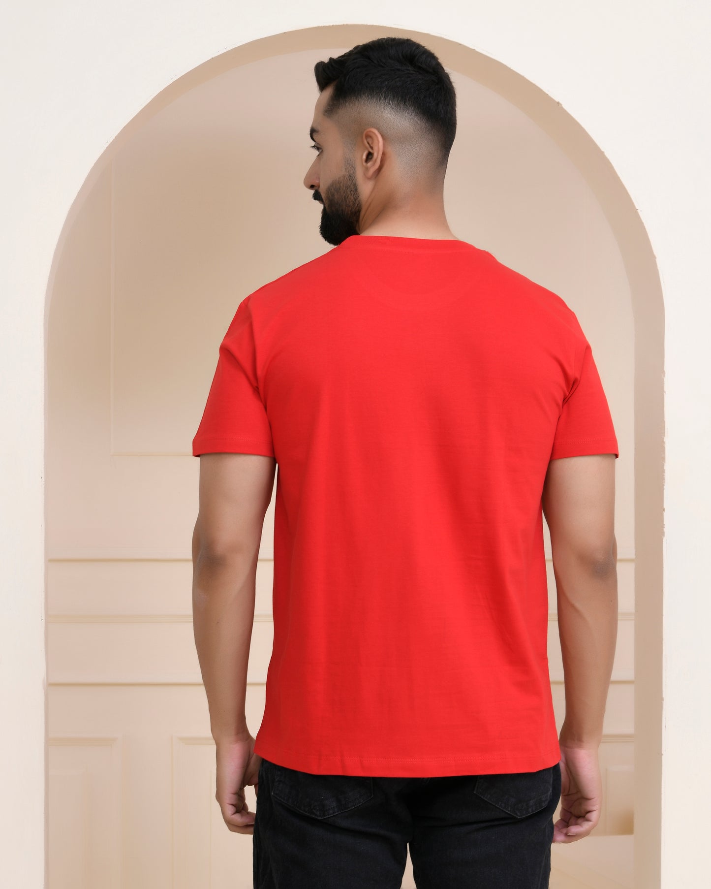 Red Plain T-Shirt