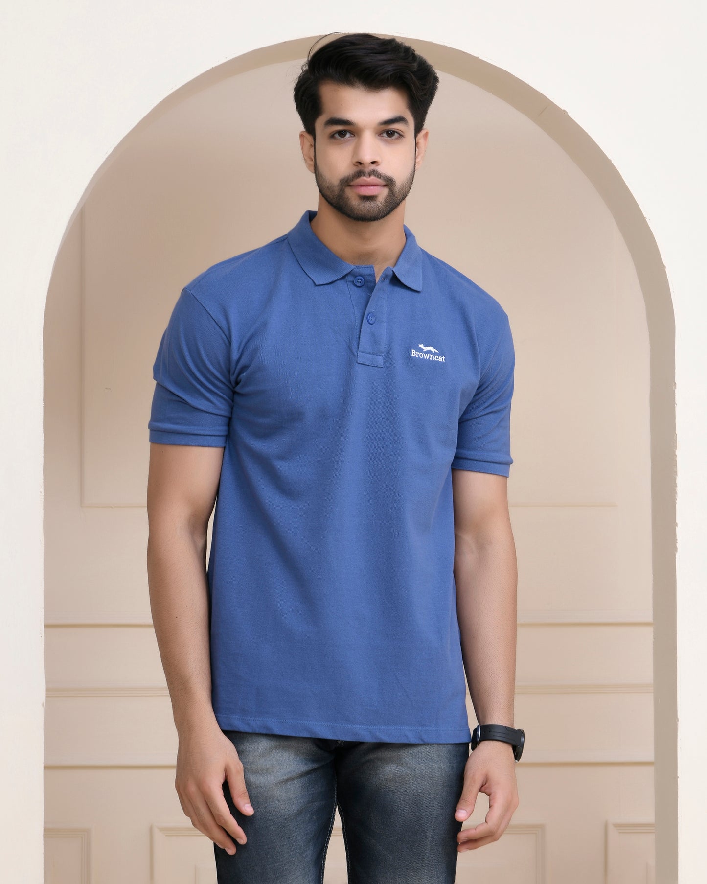 Marlin Blue Polo T-Shirt