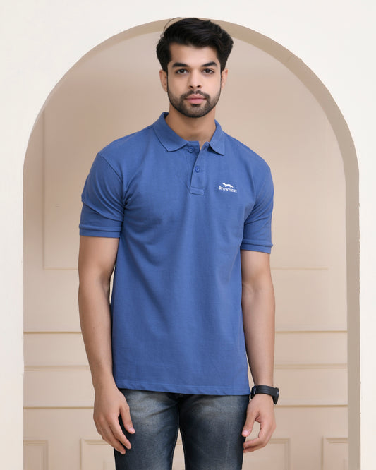 Marlin Blue Polo T-Shirt