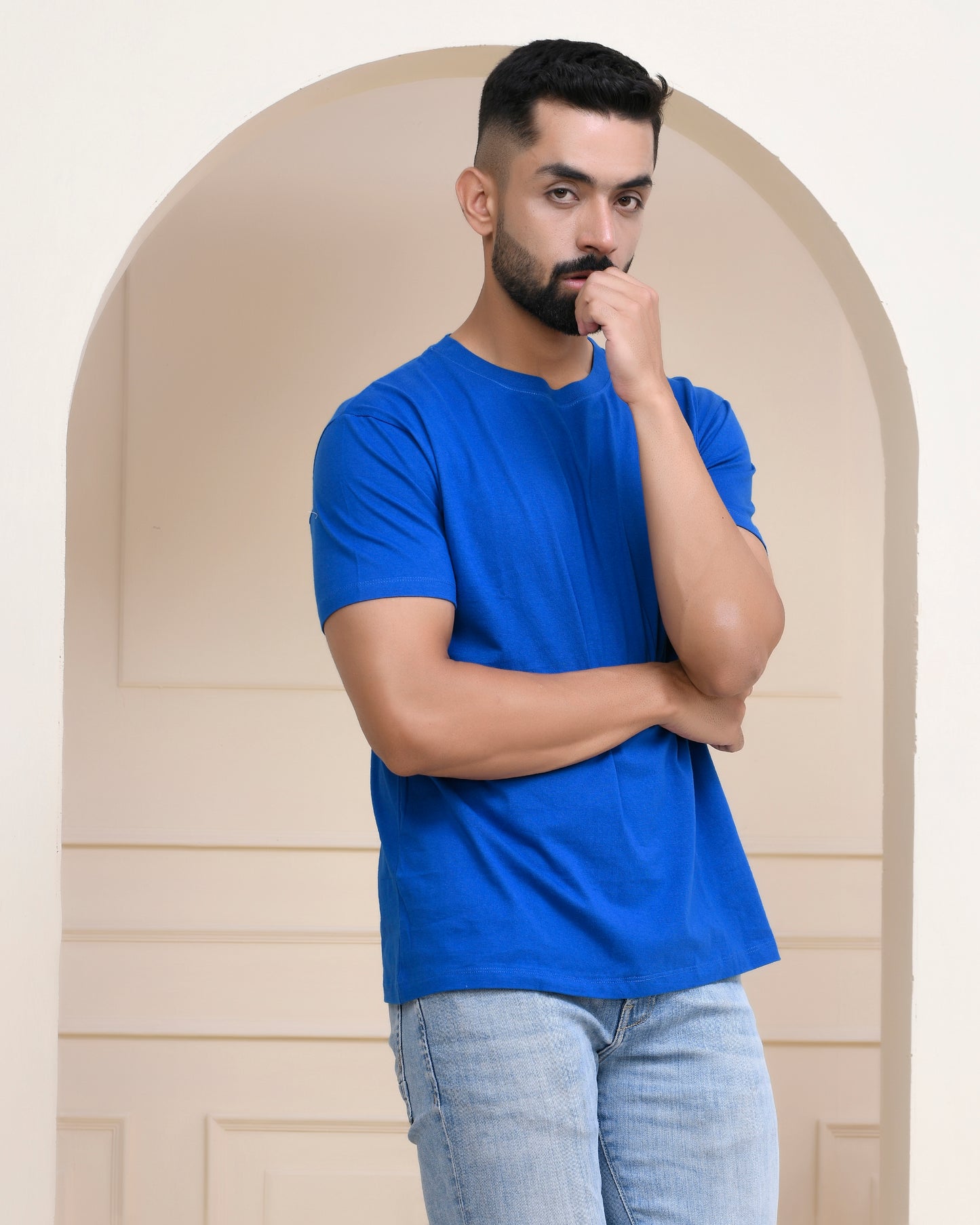 Royal Blue Plain T-Shirt