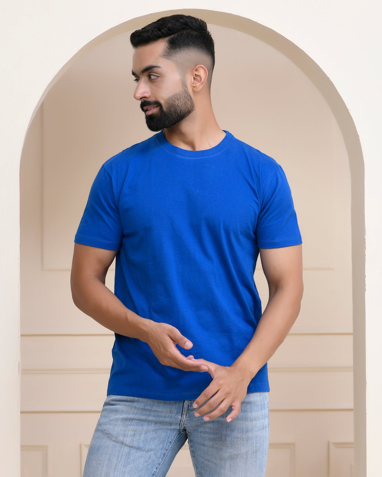 Royal Blue Plain T-Shirt